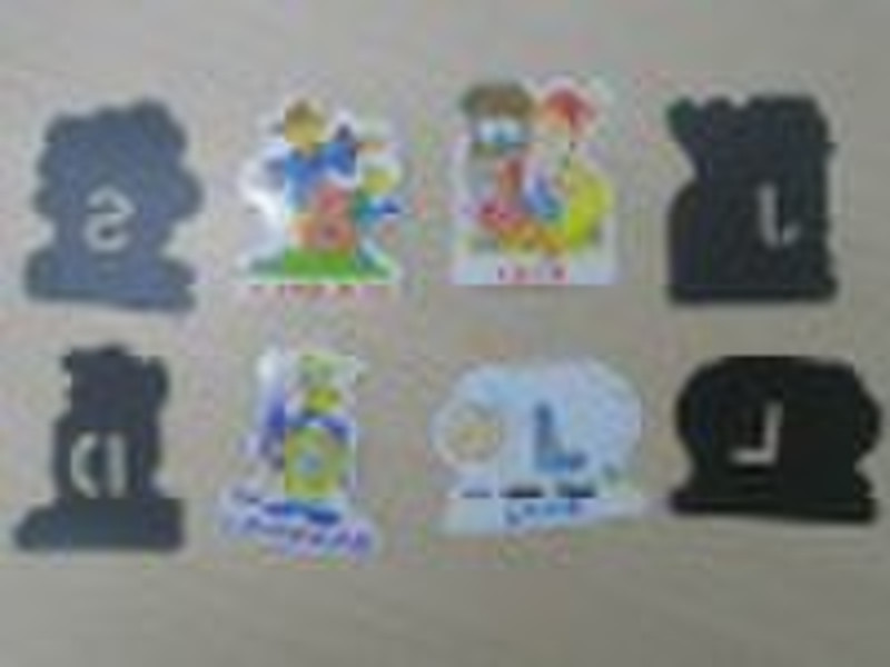 Paper Fridge Magnet with diecut