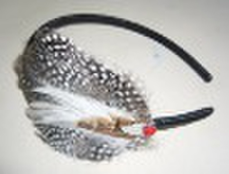 feather headband