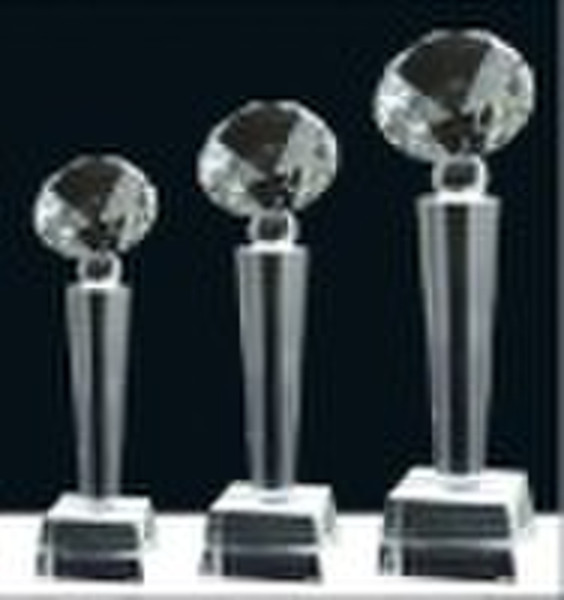 Crystal  trophy cups