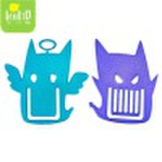 Creative shaped metal memo clip for promotion gift