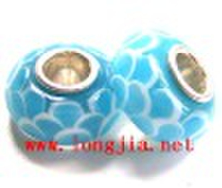 silver pandora bead