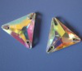 clothing sew-on bead Triangle shape