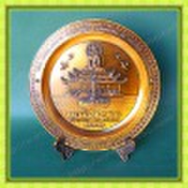 Metal  medallion