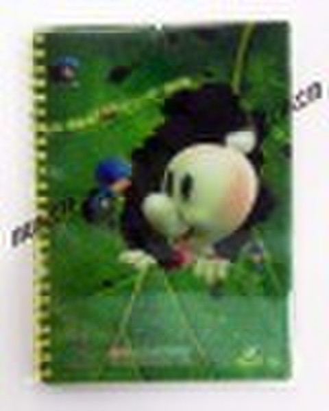 3D Lenticular Notebook