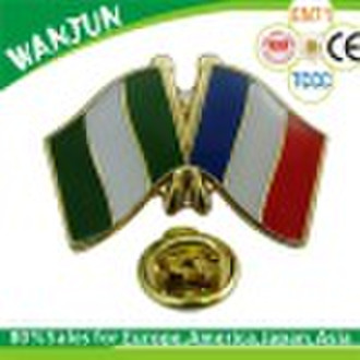 national Flag pin badge (WJ-B132)