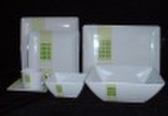 melamine tableware dinner set