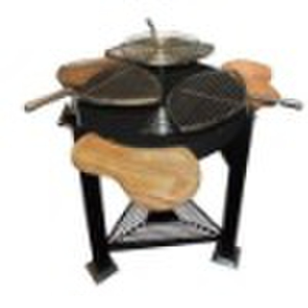 Heavy-Duty Charcoal Grill