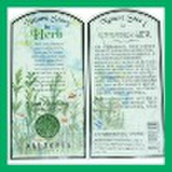 Cosmetics Adhesive Label