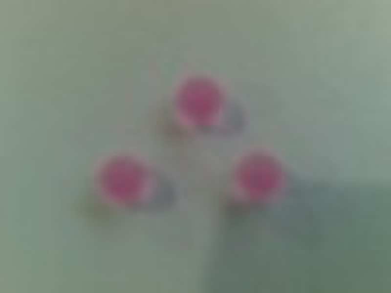 rosa Kristallkugel