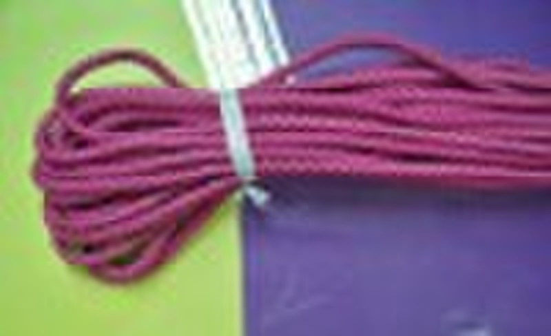 Genuine braided leather cords