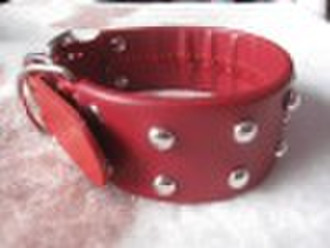 leather pet collar