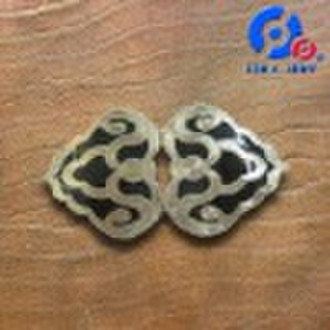 Metal fashion twin buckle