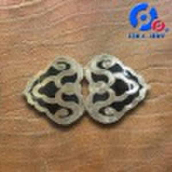 Metal fashion twin buckle