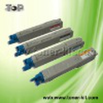 Compatible color toner cartridge for OKI C3300/340