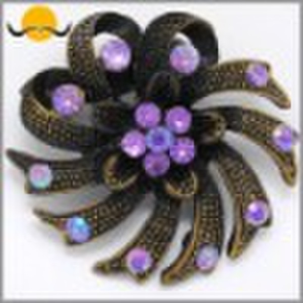 Fashion alloy brooch