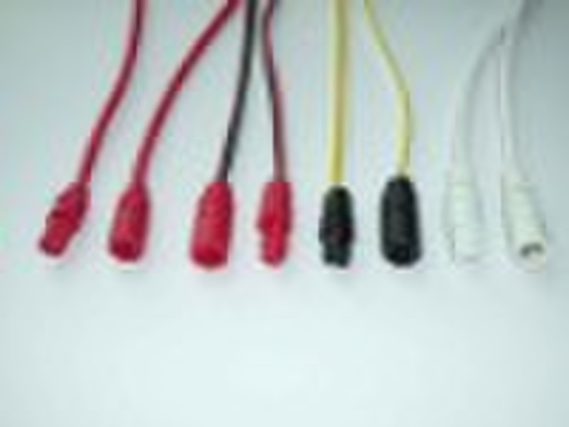 Waterproof connector for LED strips with 2 pin