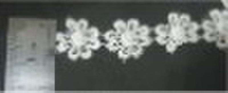 Polyester lace trimming,cotton lace trimming LC107