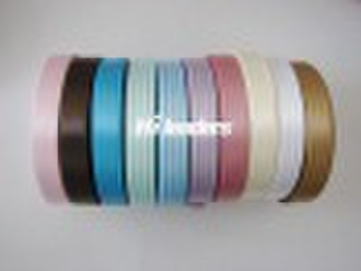 Decorative polyester satin ribbon