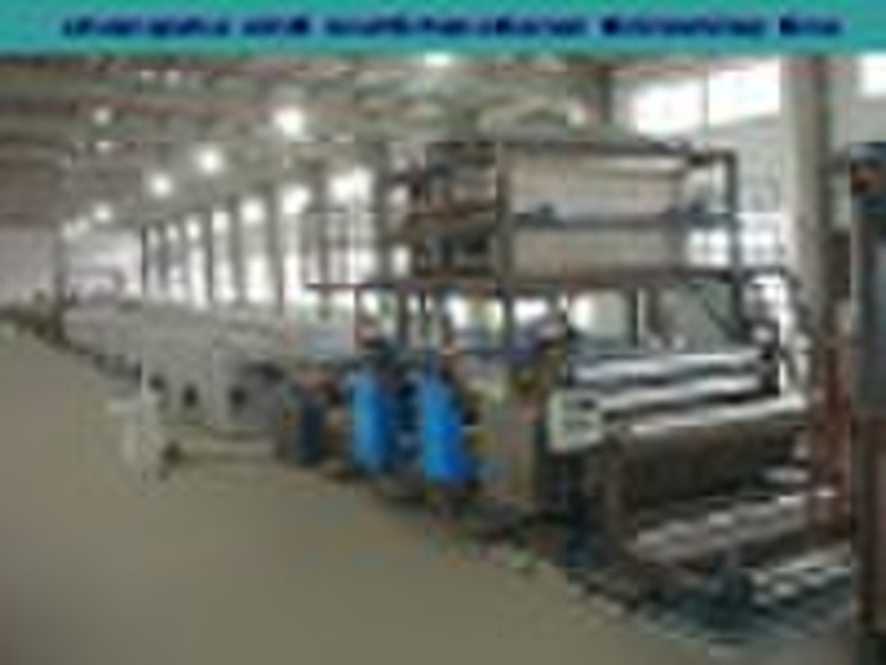 Non-woven production line of multi-functional fini