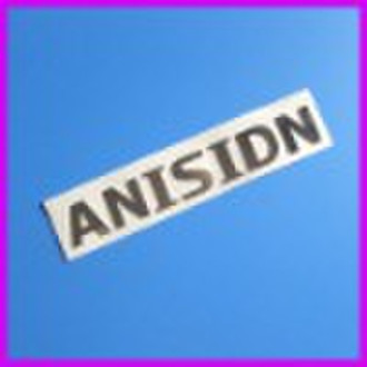 diamond carving metal logo