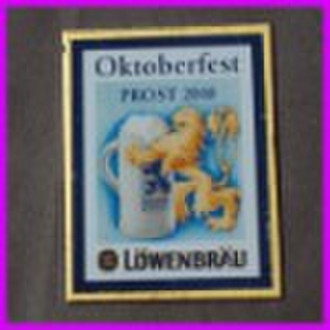 multi-color metal name plate