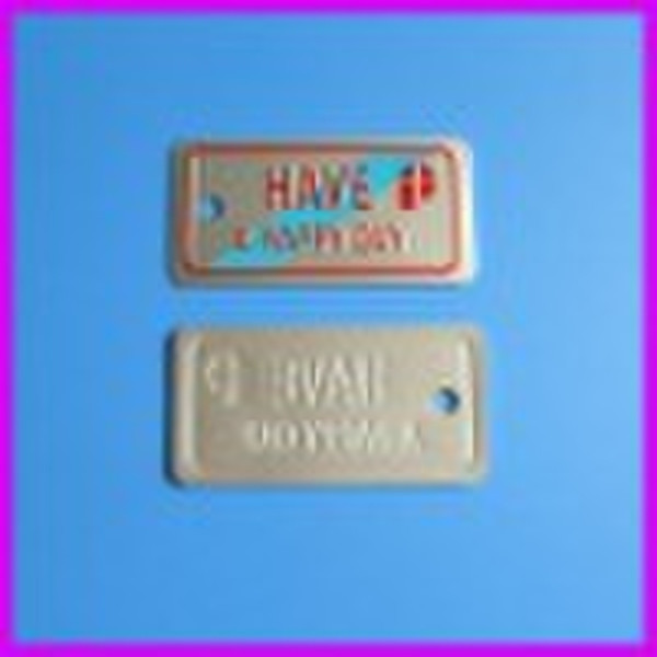 stamped anodizing aluminum nameplate