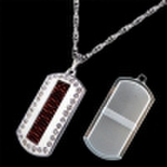 Novelty Programmable LED Scrolling Necklace (273)