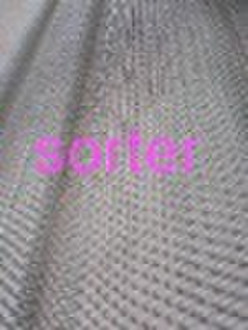 decorative metal drapery room divider