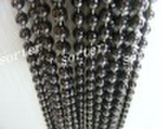 decorative shimmmer screen metal bead string curta