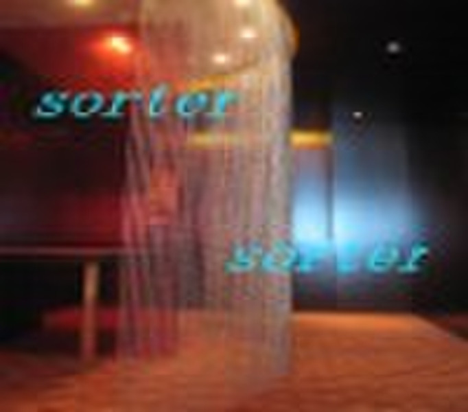 fashionable decorative metal bead string curtain