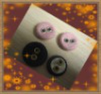 Fabric cover button