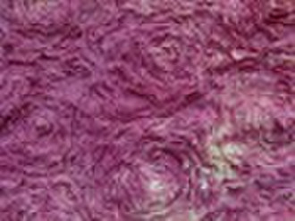 100%polyester embroidery tie dyed chiffon