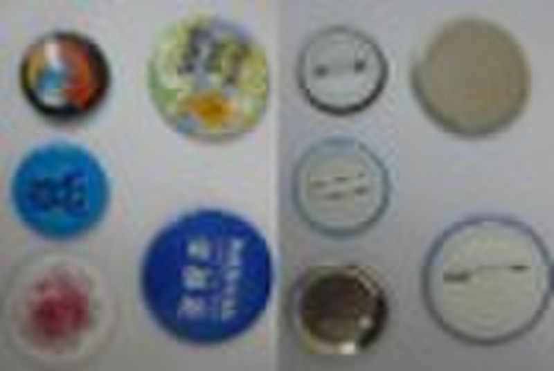 metal button badge