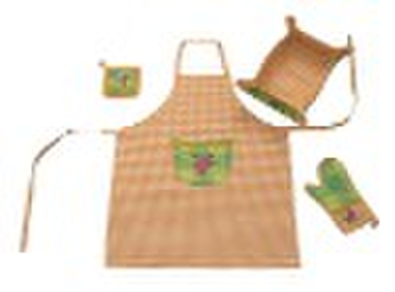 Kitchen apron set