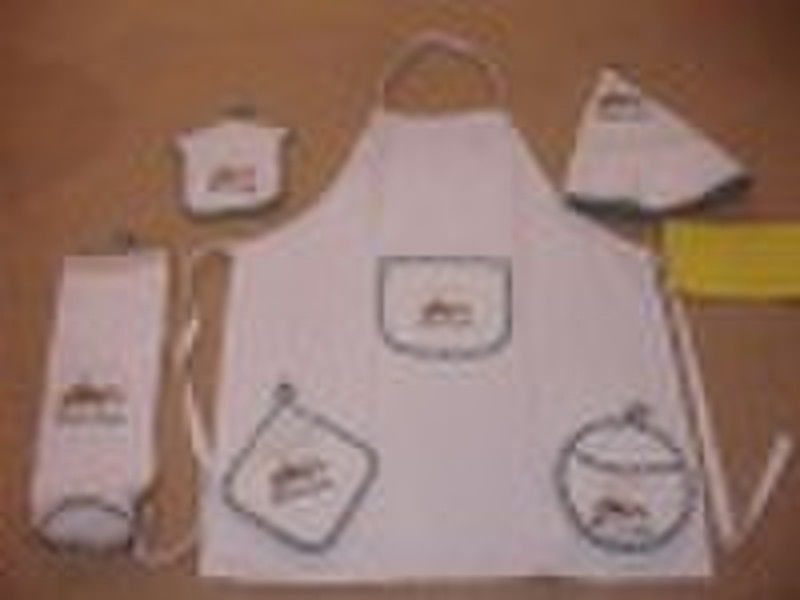 kitchen apron set