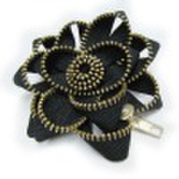 Fashion Zipper Brooch