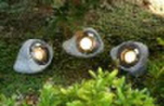 garden  rock spotlight