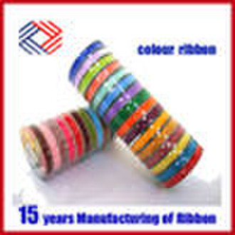 printed grosgrain ribbon