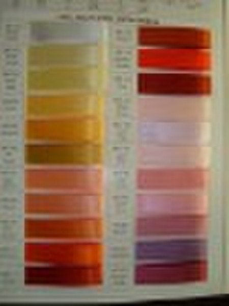 Polyester satin ribbon