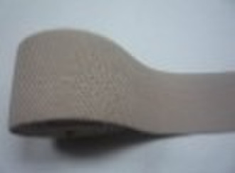 2", cream color,  polyester elastic webbing