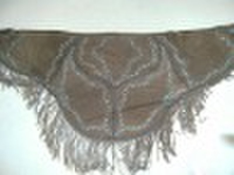 SELL FASHION LADIES LEATHER SHAWL