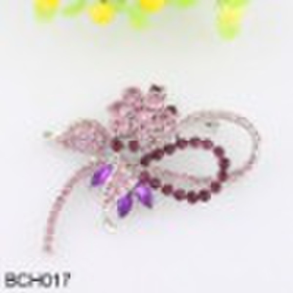 BO12 flower fashion alloy brooch