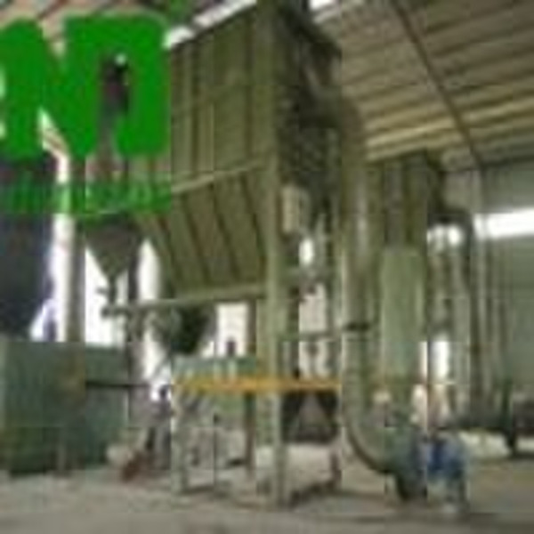 Grinding mill system for talc