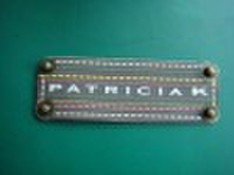 Synthetic leather card