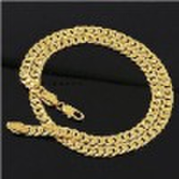 Gold plating titanium jewelry