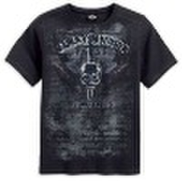 harley dacidson men's skull t-shirt 96120-10vm