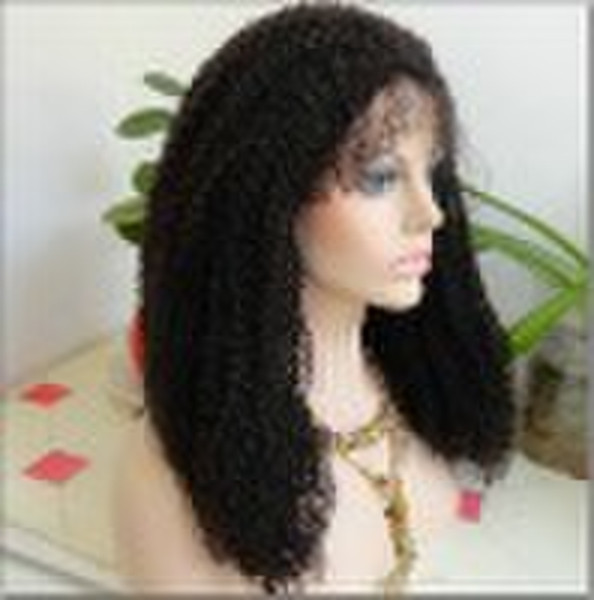 Party 16inch Indian remy hair loose curl front lac
