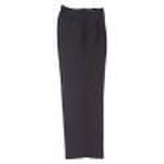 Men's T/R Double-Pleat Slant Trousers