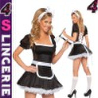 2010 New French Miad Style Costume, Sexy Maid Cost