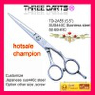 SUS440C steel HOT sale  eternal style hair scissor